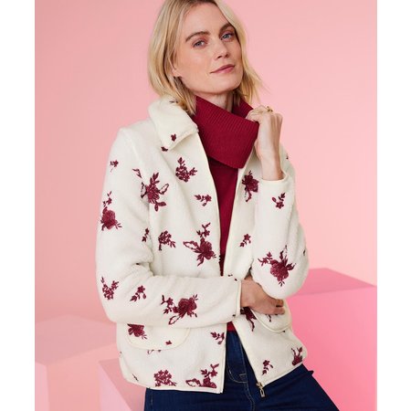 "Damart Thermolactyl Embroidered Fleece"