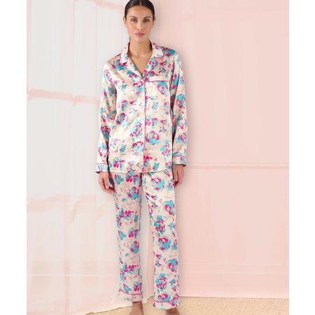 "Damart Satin Button-Through Pyjamas"