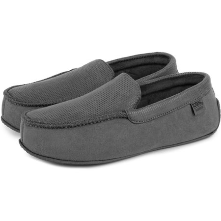 "Damart Totes Isotoner Mens Smart Moccasin Slipper"