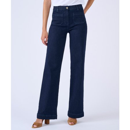 "Damart Bootcut Denim Trousers"