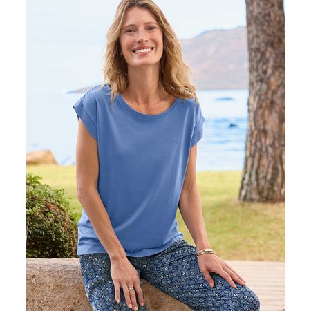 "Damart Gather Detail Top"