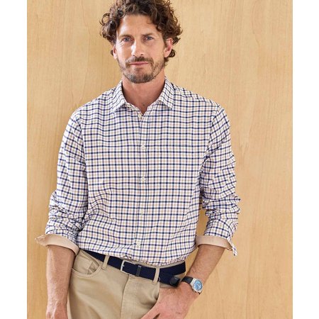 "Damart Cotton Rich Check Shirt"