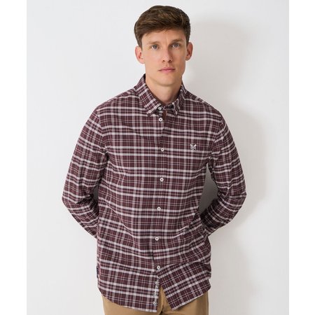 "Damart Crew Clothing Slim Fit Oxford Shirt"