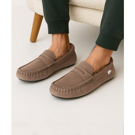 "Damart Totes Isotoner® Mens Suede Moccasin"