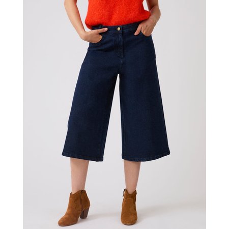 "Damart Denim Culottes"