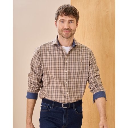 "Damart Thermolactyl Flannel Shirt"