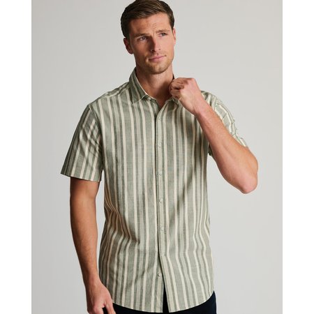 "Damart Brook Taverner Stripe S/S Shirt"