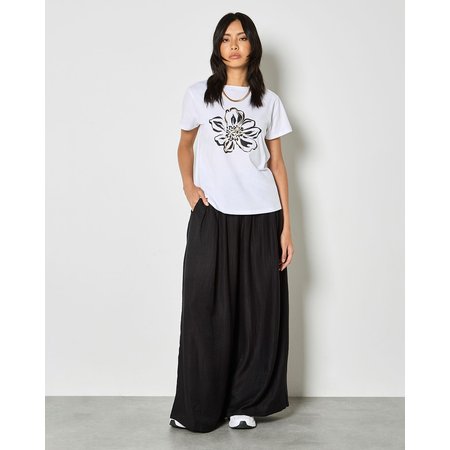 "Damart Apricot Cotton T-shirt"