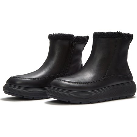 "Damart FitFlop IQ-COMFF Leather Boots"