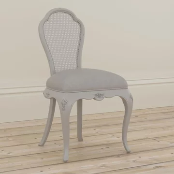 Etienne bedroom chair - grey