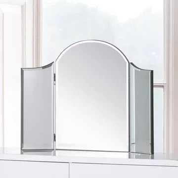 Canto triple dressing mirror - arch - rectangular
