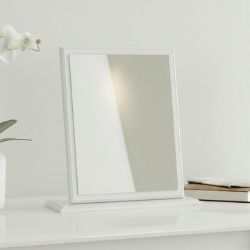 Pembroke dressing mirror - small - white gloss