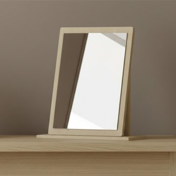 Knightsbridge dressing mirror - small - light oak