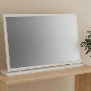 Camden dressing mirror - large - cashmere