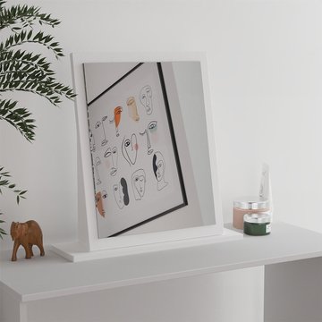 Norfolk dressing mirror - white