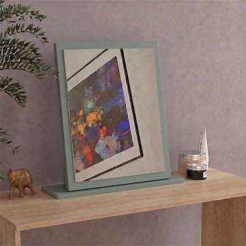 Java dressing mirror - small - reed green