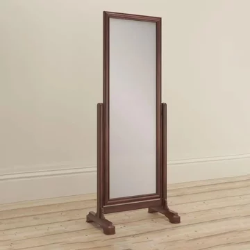 Antoinette cheval mirror - cherrywood