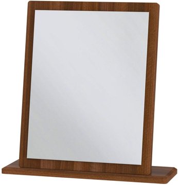 Camden small dressing mirror - walnut