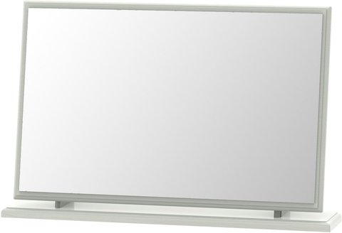 Crystal large dressing mirror - cashmere