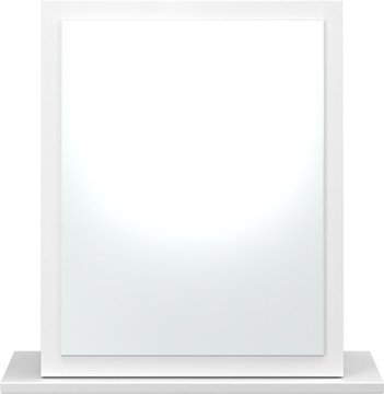 Padstow dressing mirror - small - white