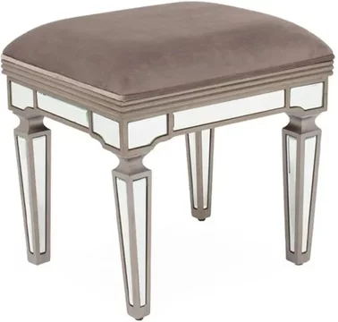 Jessica stool - champagne - mirrored