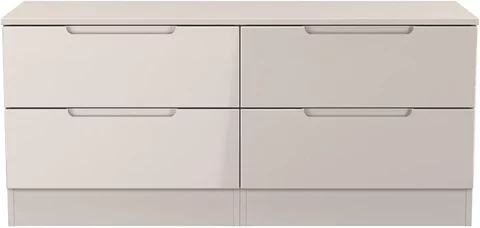 Milan bed box - cashmere gloss