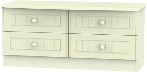 Warwick bed box - cream