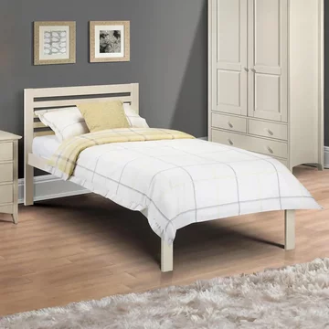 Slocum bed - 3ft single - white