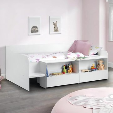 Stella low sleeper bed - white