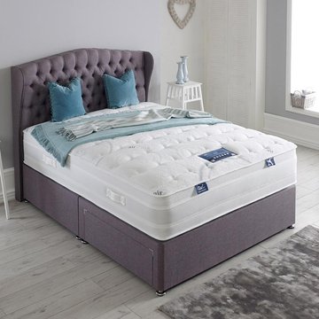 Air flow gel divan bed - 2000 platform top - sizes available