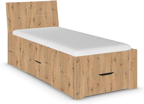 Aditio bed - artisan oak - 3ft single