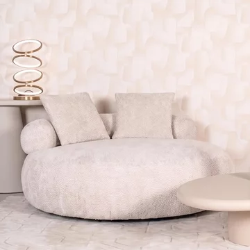Tivola cream fabric daybed