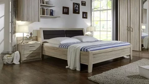 Luxor 3+4 comfort bed - low footend - variation available