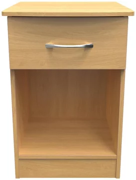 Eve bedside cabinet - 1 drawer - oak