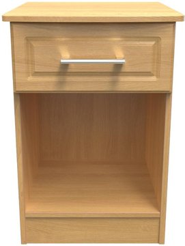 Gina bedside cabinet - 1 drawer - oak