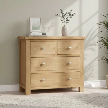 Appleby chest - 2+2 drawer - oak