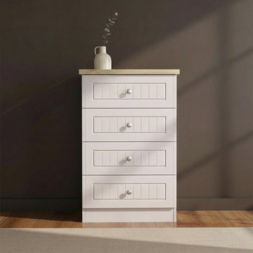 Vienna chest - 4 drawer - midi - cashmere