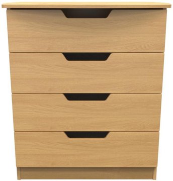 Bella chest - 4 drawer - oak