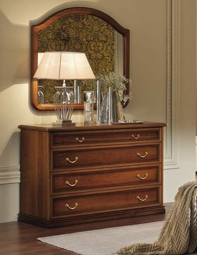 Nostalgia italian dresser - single - walnut