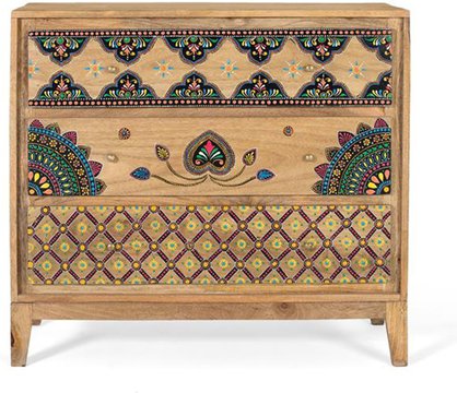 Chieti chest - mango wood - painted - 3 drawer