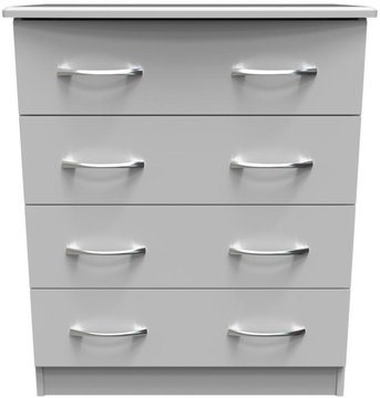 Eve chest - 4 drawer - grey