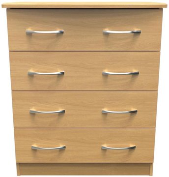 Eve chest - 4 drawer - oak