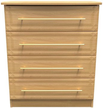 Faye chest - 4 drawer - oak