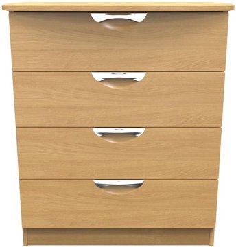 Flora chest - 4 drawer - oak