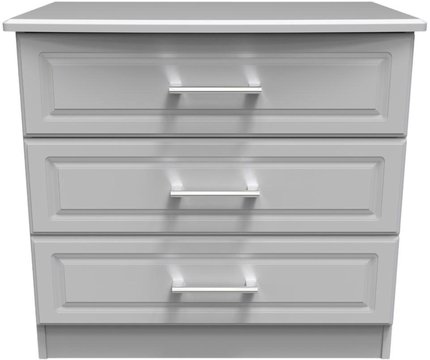 Gina chest - 3 drawer - small - grey