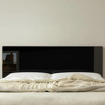 Knightsbridge headboard - black gloss - sizes available