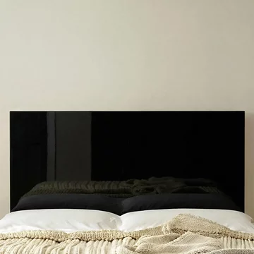 Camden headboard - black gloss - sizes available