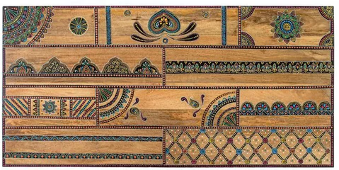 Chieti headboard - mango wood - painted - 168cm