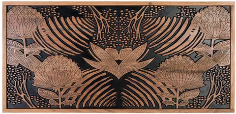 Valentia artisan headboard - 166cm - acacia wood