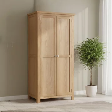 Appleby wardrobe - 2 door - oak